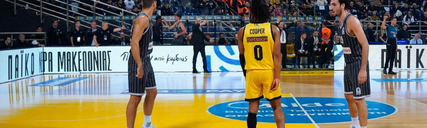 Nera Macedonia in the Aris-PAOK match for the 8th matchday of the Basket League!